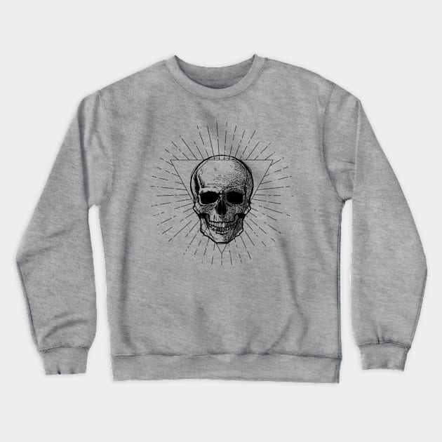 illuminated skull Crewneck Sweatshirt by Seven Thrones